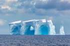 Antarctica, South Orkney Islands. Iceberg in ocean. Art Print